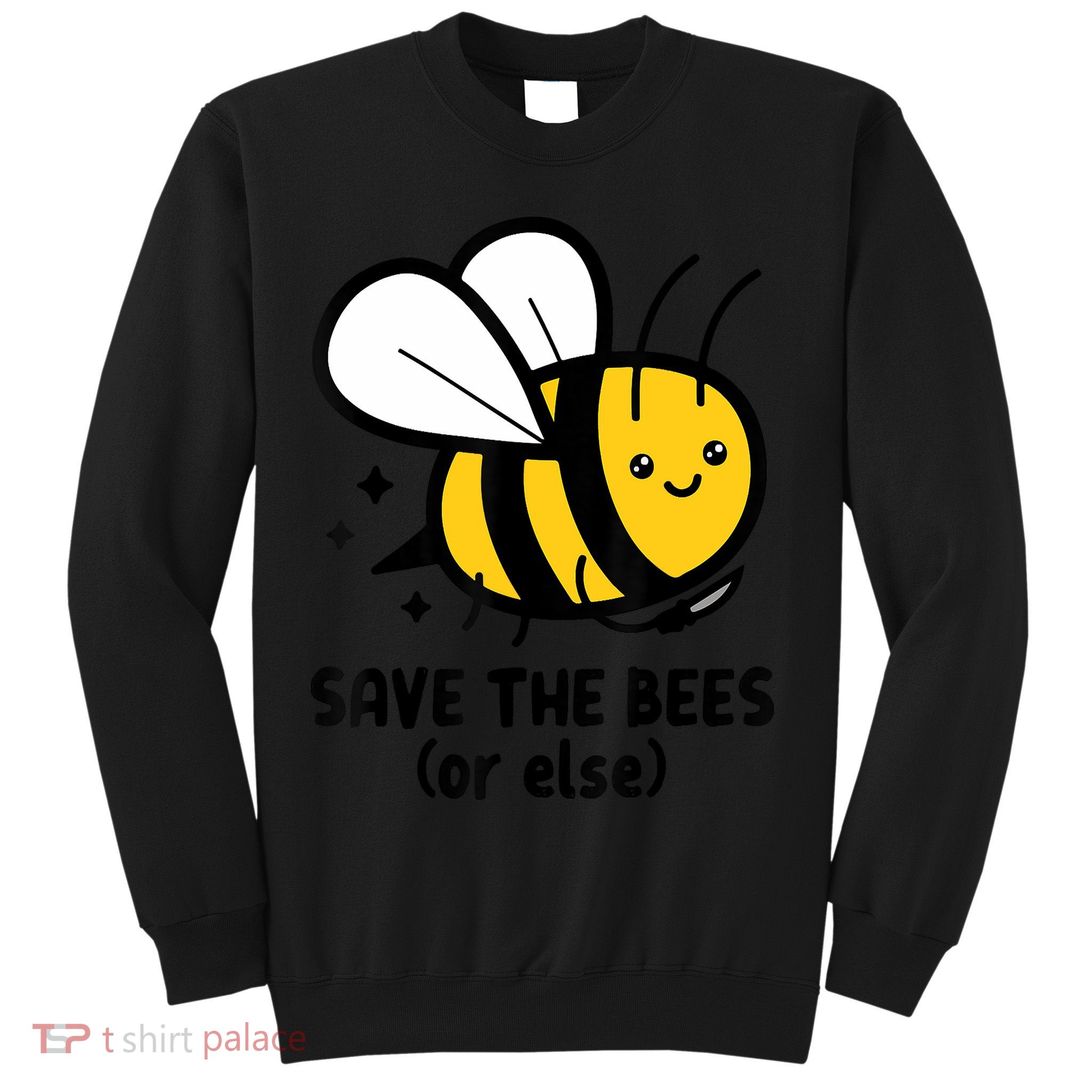 Save The Bees Or Else Knife Nature Animals Sweatshirt
