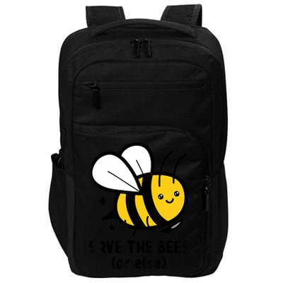 Save The Bees Or Else Knife Nature Animals Impact Tech Backpack