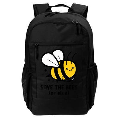 Save The Bees Or Else Knife Nature Animals Backpack