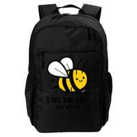 Save The Bees Or Else Knife Nature Animals Backpack