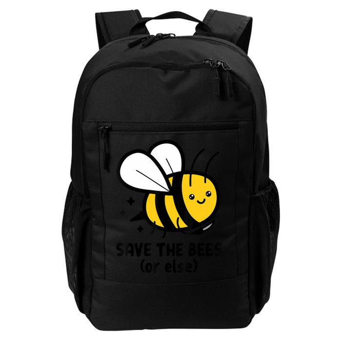 Save The Bees Or Else Knife Nature Animals Backpack