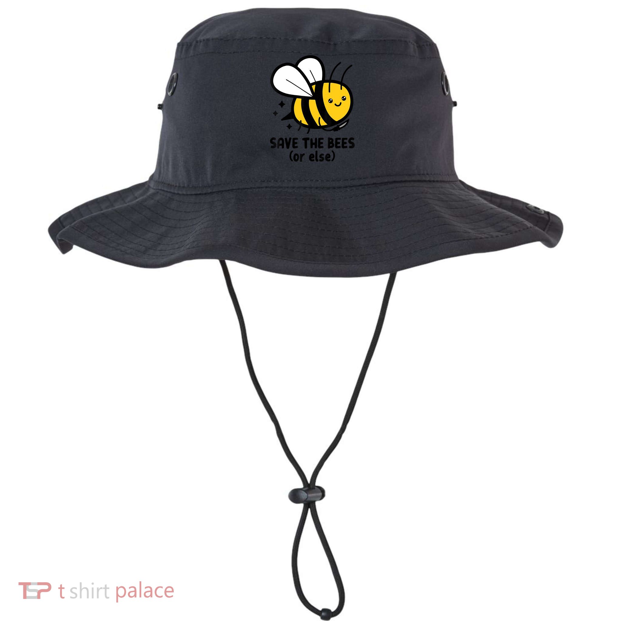 Save The Bees Or Else Knife Nature Animals Bucket Hat