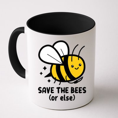 Save The Bees Or Else Knife Nature Animals Mug