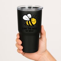 Save The Bees Or Else Knife Nature Animals Tumbler