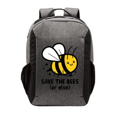 Save The Bees Or Else Knife Nature Animals Vector Backpack