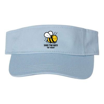 Save The Bees Or Else Knife Nature Animals Visor