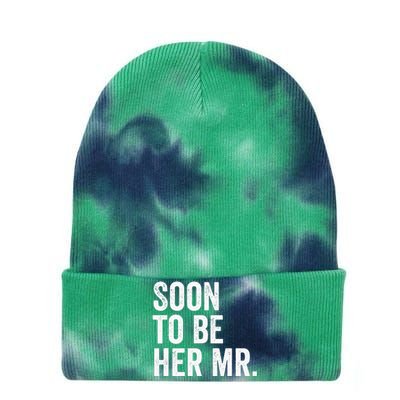 Soon To Be Her Mr Future Husband Gifts From Bride Tie Dye 12in Knit Beanie