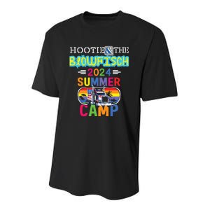 Small The Blowfish Summer Camp With Trucks Youth Performance Sprint T-Shirt