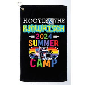 Small The Blowfish Summer Camp With Trucks Platinum Collection Golf Towel