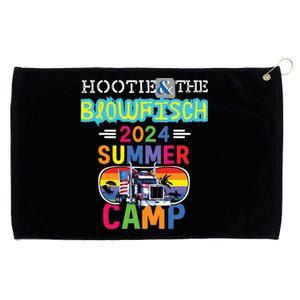 Small The Blowfish Summer Camp With Trucks Grommeted Golf Towel