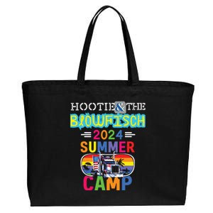 Small The Blowfish Summer Camp With Trucks Cotton Canvas Jumbo Tote