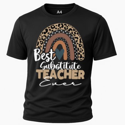 Substitute Teacher Boho Rainbow Teacher Appreciation Gift Performance Shirt