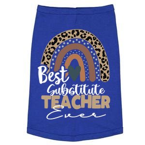 Substitute Teacher Boho Rainbow Teacher Appreciation Gift Doggie Tank