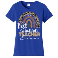 Substitute Teacher Boho Rainbow Teacher Appreciation Gift Women's T-Shirt