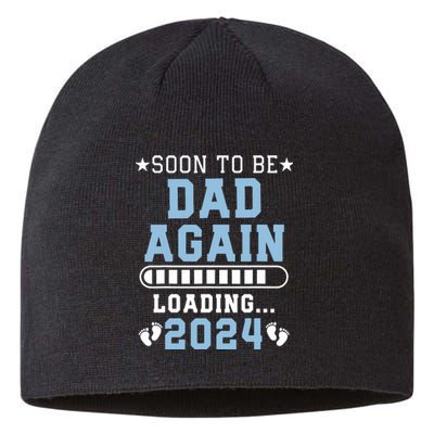 Soon To Be Dad Again Promoted To Dad Again 2024 Sustainable Beanie