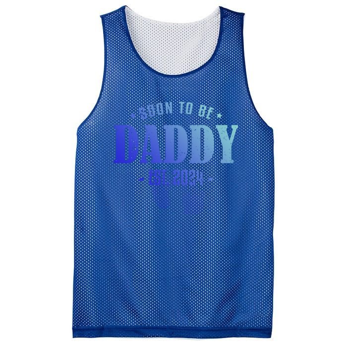 Soon To Be Daddy Est 2024 Vintage Dad To Be Fathers Day Gift Mesh Reversible Basketball Jersey Tank