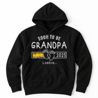 Soon To Be Grandpa 2025 Loading Promoted To Grandpa 2025 Gift Hoodie