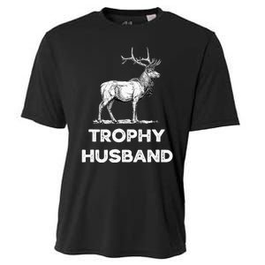 S Trophy Buck FatherS Day Design For Husband Cooling Performance Crew T-Shirt