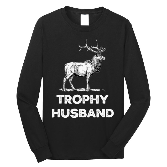 S Trophy Buck FatherS Day Design For Husband Long Sleeve Shirt