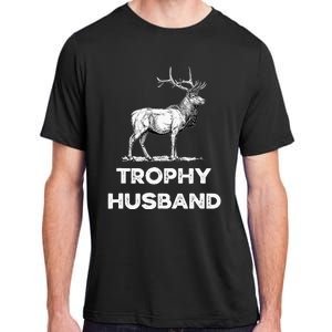 S Trophy Buck FatherS Day Design For Husband Adult ChromaSoft Performance T-Shirt