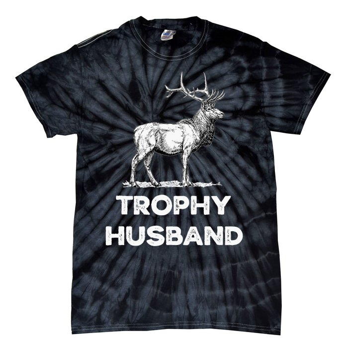 S Trophy Buck FatherS Day Design For Husband Tie-Dye T-Shirt