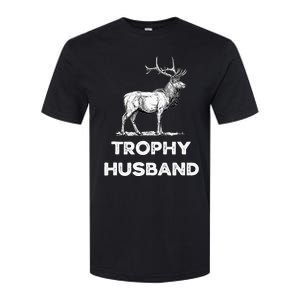 S Trophy Buck FatherS Day Design For Husband Softstyle CVC T-Shirt