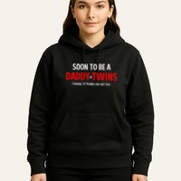 Soon To Be A Daddy Of Twins Expecting Father Hoodie