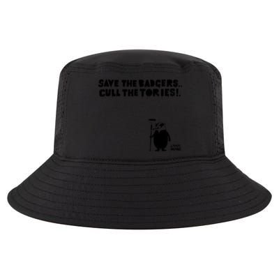 Save The Badgers Cull The Tories Cool Comfort Performance Bucket Hat