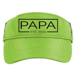 Soon To Be Papa 2024 Fatherhood Celebration Adult Drive Performance Visor