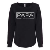 Soon To Be Papa 2024 Fatherhood Celebration Womens California Wash Sweatshirt