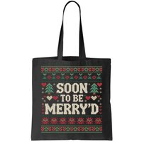 Soon To Be MerryD Engaged Couples Matching Ugly Christmas Bag