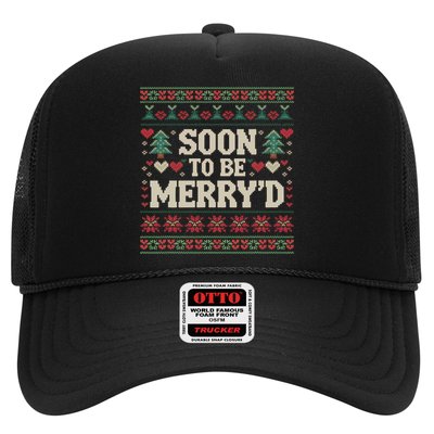 Soon To Be MerryD Engaged Couples Matching Ugly Christmas Hat
