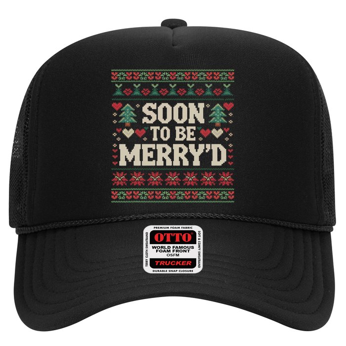 Soon To Be MerryD Engaged Couples Matching Ugly Christmas Hat