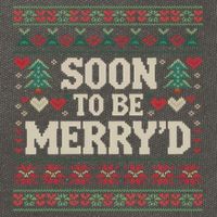 Soon To Be MerryD Engaged Couples Matching Ugly Christmas Cotton Canvas Backpack