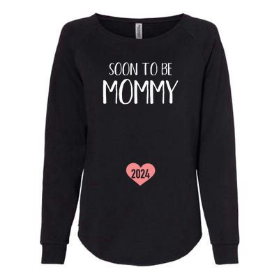 Soon To Be Mommy 2024 For New Mom Womens California Wash Sweatshirt