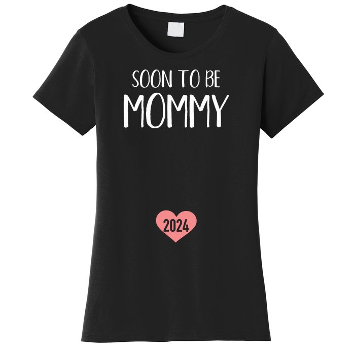 Soon To Be Mommy 2024 For New Mom Women's T-Shirt