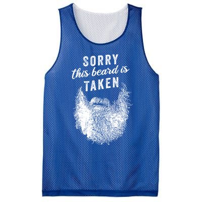 Sorry This Beard Is Taken Gift Valentines Day Gift Mesh Reversible Basketball Jersey Tank