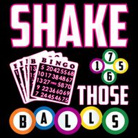 Shake Those Balls Funny Bingo Drawstring Bag