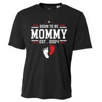 Soon To Be Mommy 2024 New Mom 2024 First Time Mom Cooling Performance Crew T-Shirt