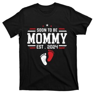 Soon To Be Mommy 2024 New Mom 2024 First Time Mom T-Shirt