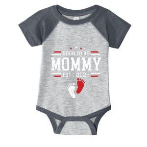 Soon To Be Mommy 2024 New Mom 2024 First Time Mom Infant Baby Jersey Bodysuit