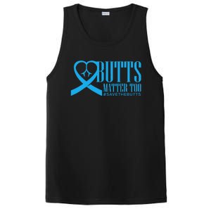 Save The Butts For Colonrectalanal Cancer PosiCharge Competitor Tank