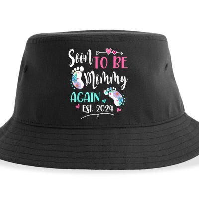 Soon To Be Mommy Again 2024 Mothers Day Sustainable Bucket Hat