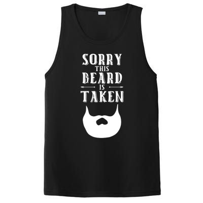 Sorry This Beard Is Taken Gift Valentines Day Gift PosiCharge Competitor Tank