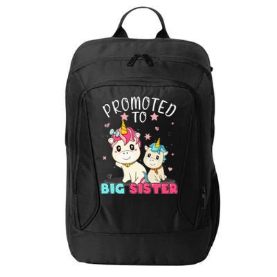 Soon to Big Sister Unicorn to be a big sister City Backpack