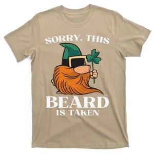 Sorry This Beard Is Taken St Patricks Day Gnome T-Shirt