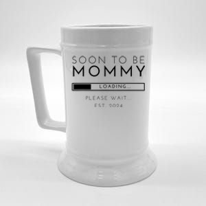 Soon To Be Mommy Est 2024 Promoted To Mom 2024 New Mama Beer Stein