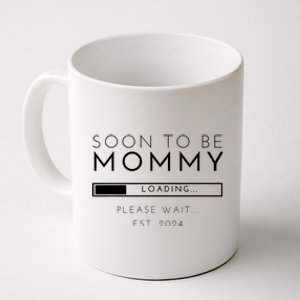 Soon To Be Mommy Est 2024 Promoted To Mom 2024 New Mama Coffee Mug