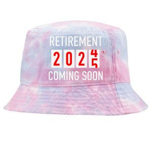 Soon To Be Retired Coming Soon 2025 Countdown Tie-Dyed Bucket Hat