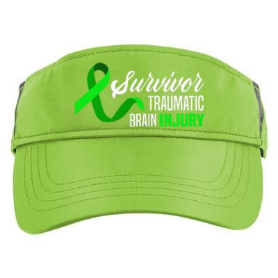 Survivor Traumatic Brain Injury Awareness TBI Survivor Adult Drive Performance Visor